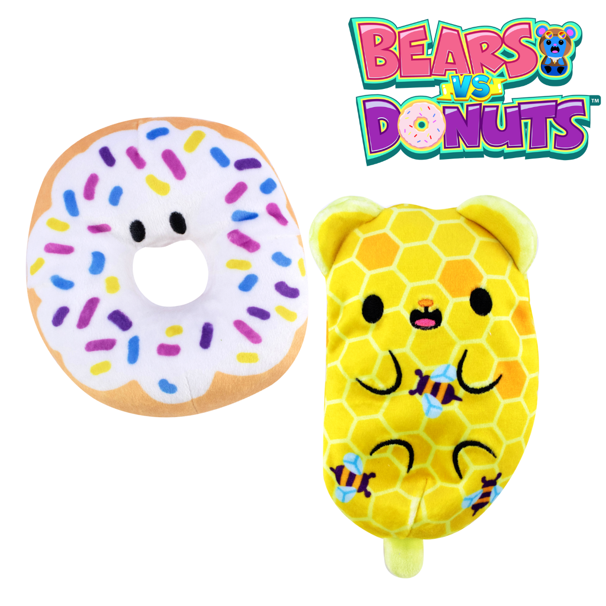 NEW! Bears Vs Donuts™ 4 Inch Mystery Plush